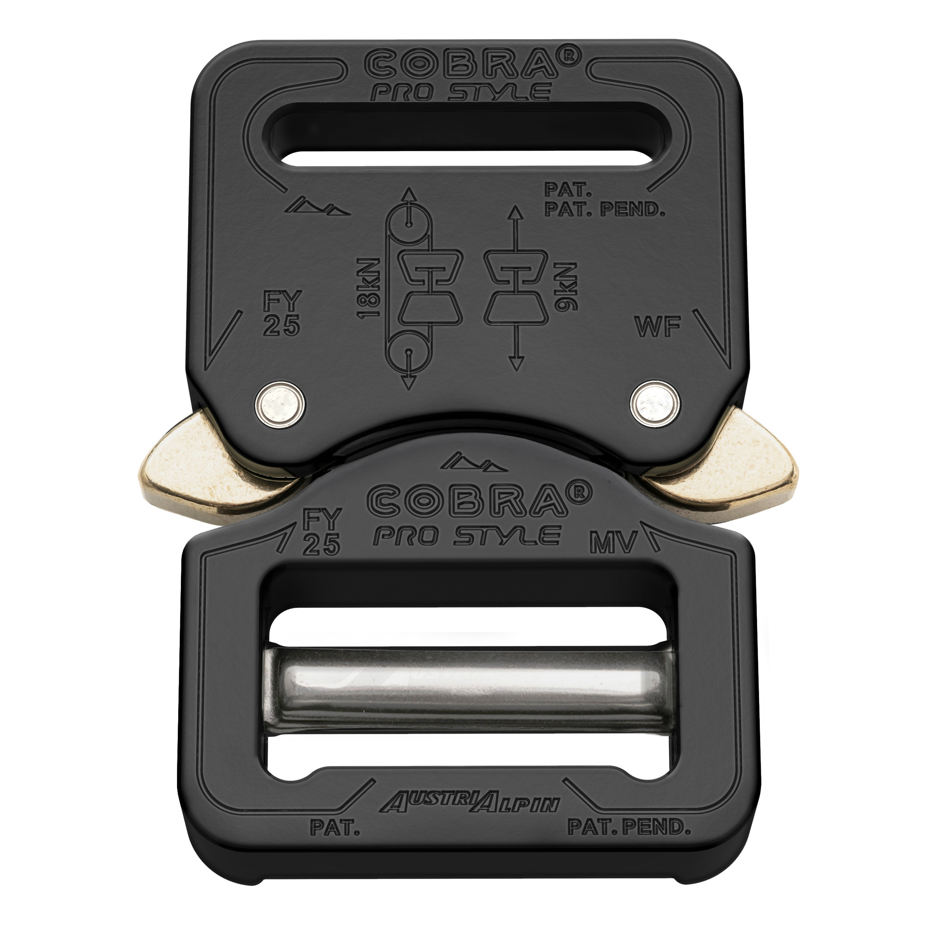奧地利 AUSTRIALPIN COBRA® PRO STYLE 鋁合金安全快扣 FY25KVF (認證) 奧地利 AUSTRIALPIN COBRA® PRO STYLE 鋁合金安全快扣 FY25KVF (認證)